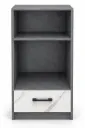 KITCHEN MINI TOWER NAOMI  GREY STONE AND MARBLE WHITE 