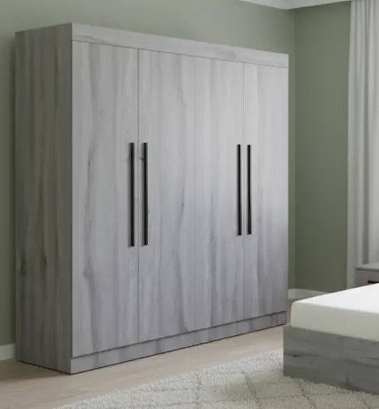 ARMOIRE NARDO 4 PTS GREY