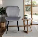 CHAISE DINING LAVONIA REF W-106-Z LIGHT GREY