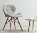 CHAISE DINING LÏVA REF W-106-20 LIGHT GREY