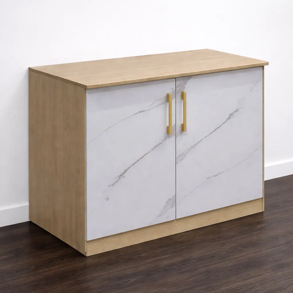 KITCHEN BASE UNIT WENDY 2 PTS W800*D600*H900 COCO/STONE