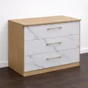 KITCHEN BASE UNIT WENDY 3 TIRS W800*D600*H900 COCO/STONE