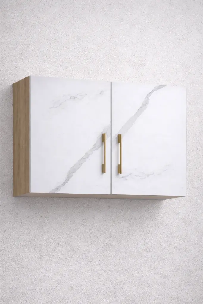 KITCHEN WALL UNIT WENDY 2 PTS W800*D320*H600 COCO/STONE