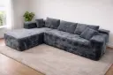 SOFA BED LEI L-SHAPE (BED + 3 SEATER)