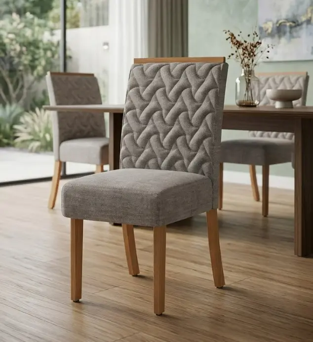 CHAISE ESTHER (2 IN 1) REF S39-539 DINING NATURE / CACAO