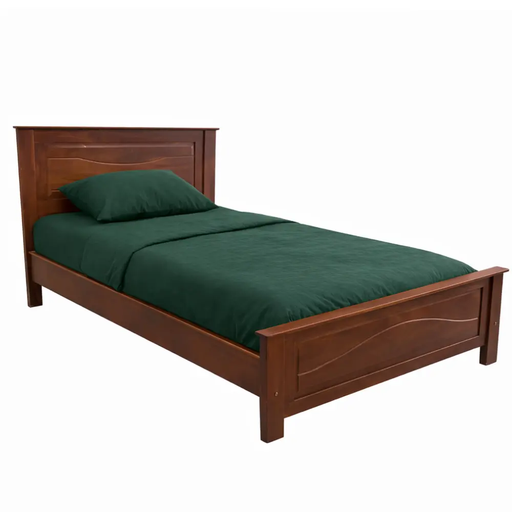 BED NAIRA 3'6 VERNI FONCE SAPELE 