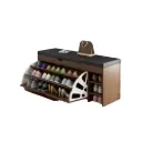 SHOE BENCH SOCORRO BROWN