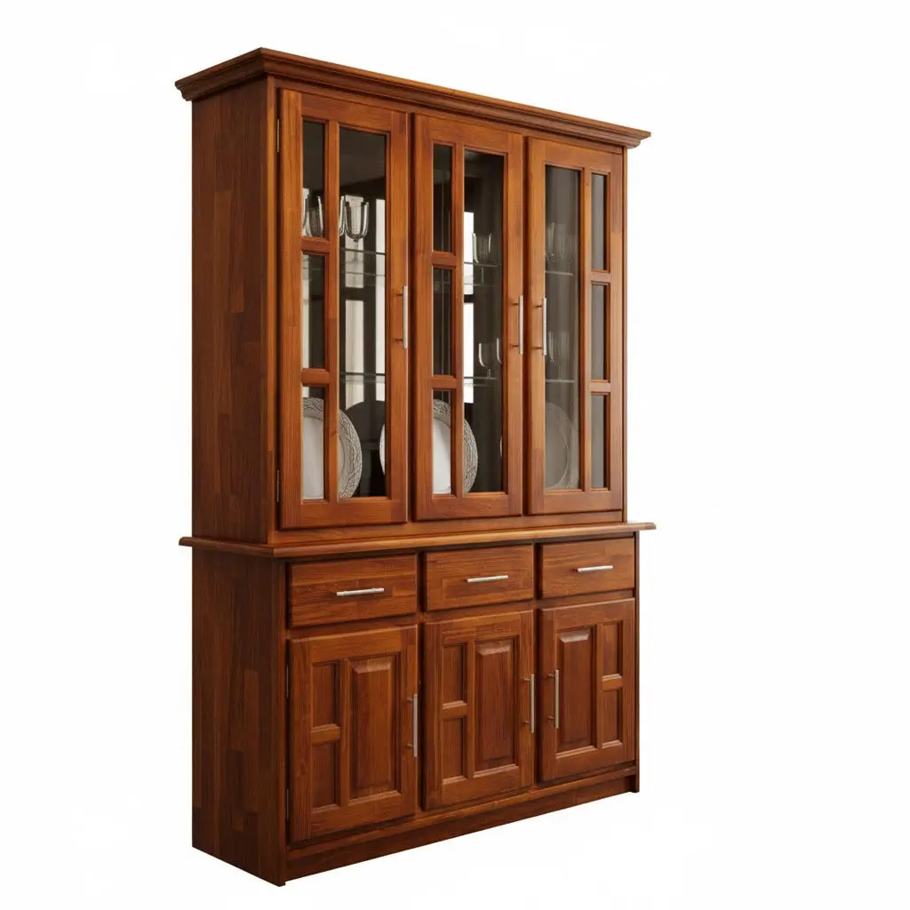 VAISSELIER ROZA 3PTS BAS/3 PTS HAUT VITREE/3 TIRS ORANGE 