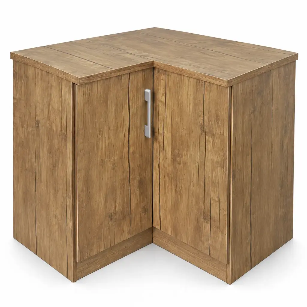 KITCHEN FANCY BASE UNIT 2 DOOR CORNER BASE SA163