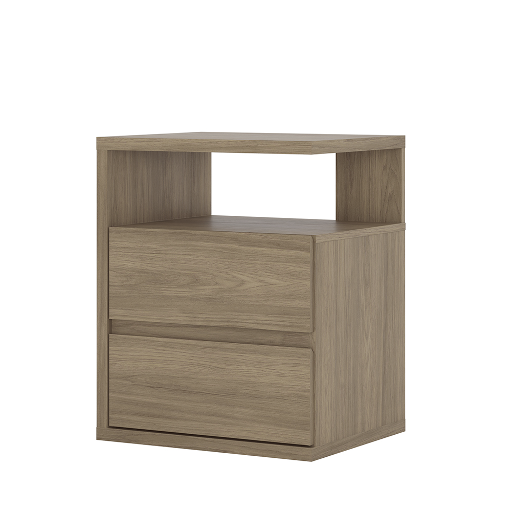 TABLE DE NUIT NAZARIO REF 12-94 2 TIRS RUSTICO 