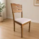 DINING CHAISE BELGIUM MEDIUM BROWN