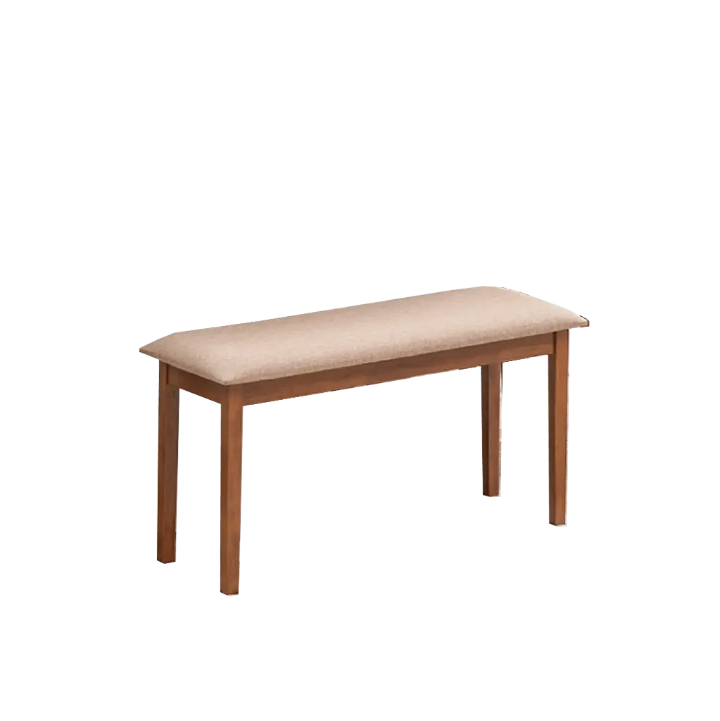 ACCESSORIES BENCH BELGIUM RECTANGLE MEDIUM BROWN