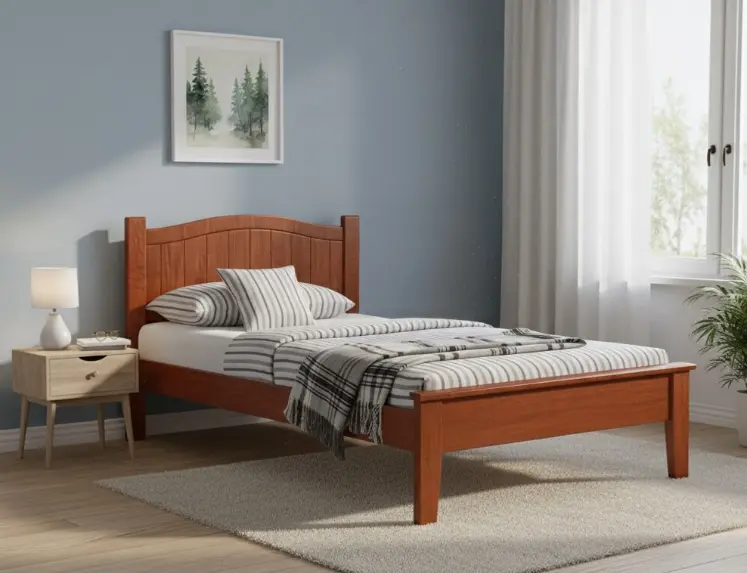 BED NELSON REF SN354B 3'6 OAK