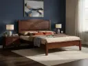 BED CANORA REF SN407B 4'6 OAK