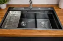 SINK REF E8246 BLACK