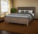 BED QUINTON (3PCS) 6'0 WALNUT