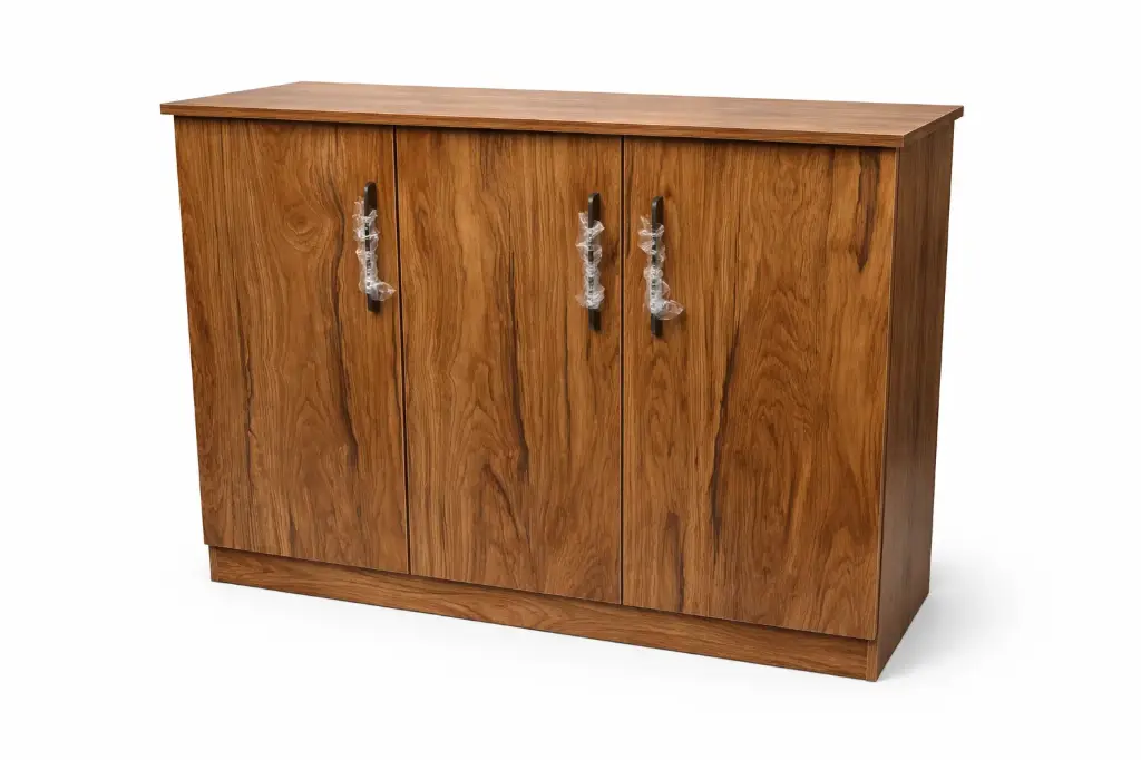 BASE UNIT FANCY IV 3 DOOR PLYWOOD BROWN