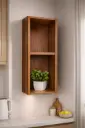 WALL BOX FANCY IV PLYWOOD BROWN