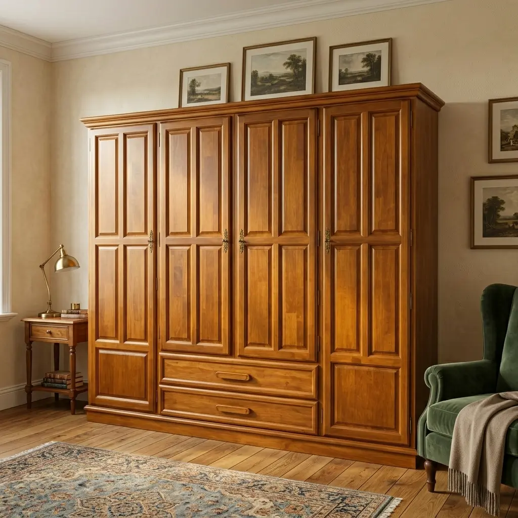 ARMOIRE KITKAT 4 PTS MIEL