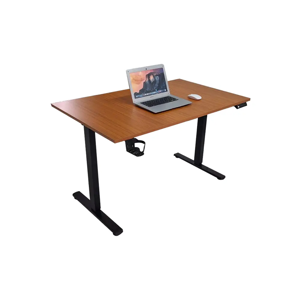 OFFICE TABLE DELTA BROWN ELECTRIC ADJUSTABLE  