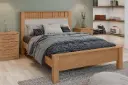 BED ATHENAS (3PC) 4'6 ALMOND CLEAN/OFF WHITE / ALMOND CLEAN 