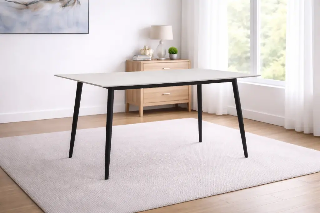 DINING TABLE DESIGNY (2PCS) REF ST-802 RECTANGLE