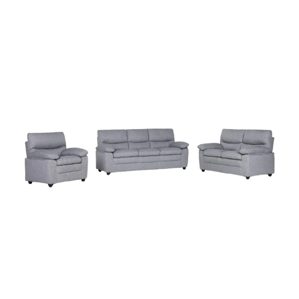 SOFA STATIONARY REF 9612B SET 321 GREY (XT-18)