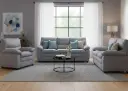 SOFA STATIONARY REF 9612B SET 321 GREY (XT-18)