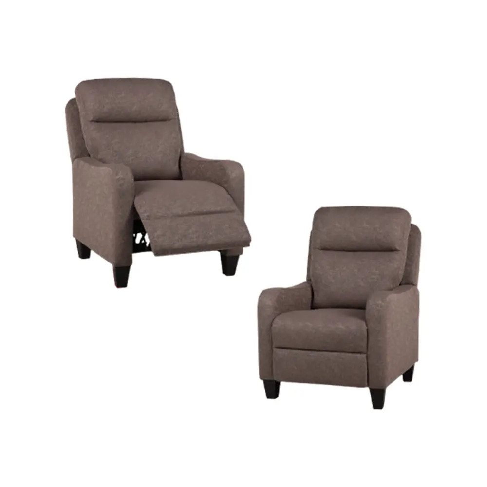 CHAISE CLAVET REF 8562# PUSH BACK BROWN (XT-4)