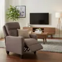 CHAISE CLAVET REF 8562# PUSH BACK BROWN (XT-4)