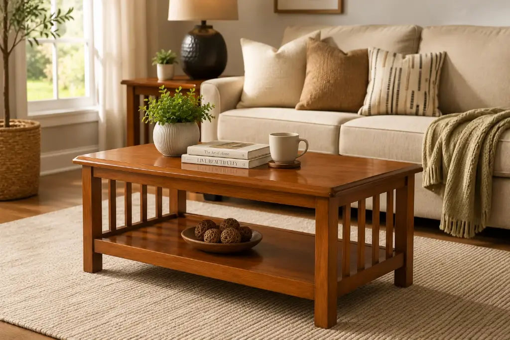 COFFEE TABLE REF CT 068 BROWN