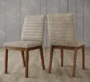 CHAISE ELENA REF S40-538 (2 IN 1) NATURE / CREAM