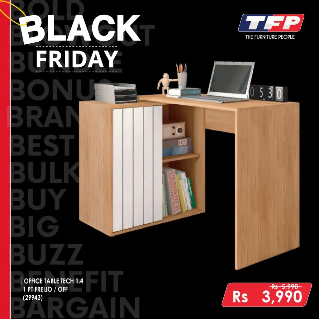 OFFICE TABLE TECH 1.4 1 PT FREIJO / OFF