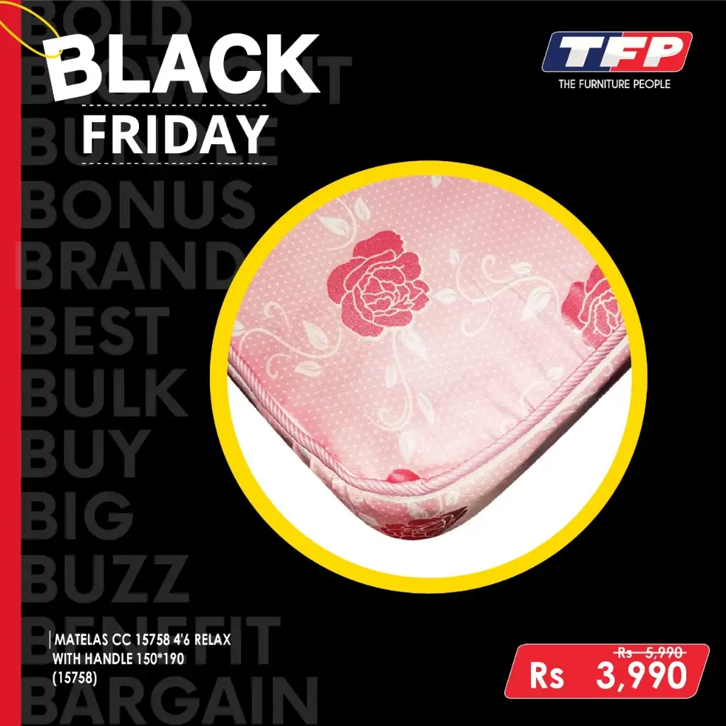 MATELAS CC 4'6 RELAX WITH HANDLE 150*190