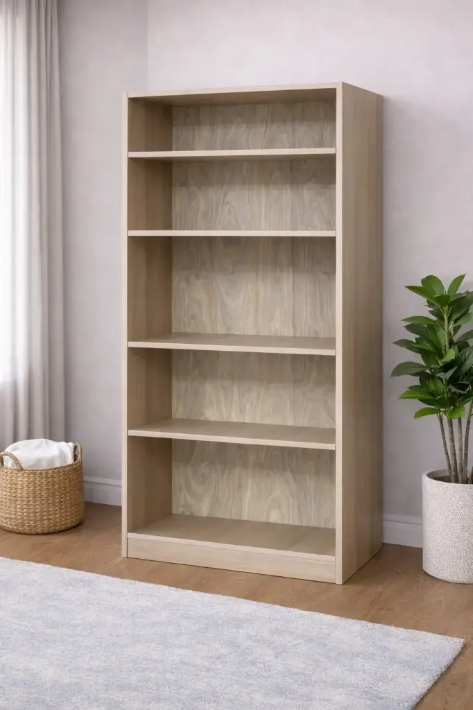 CLOSET LUCY 4 SHELF VANILLA