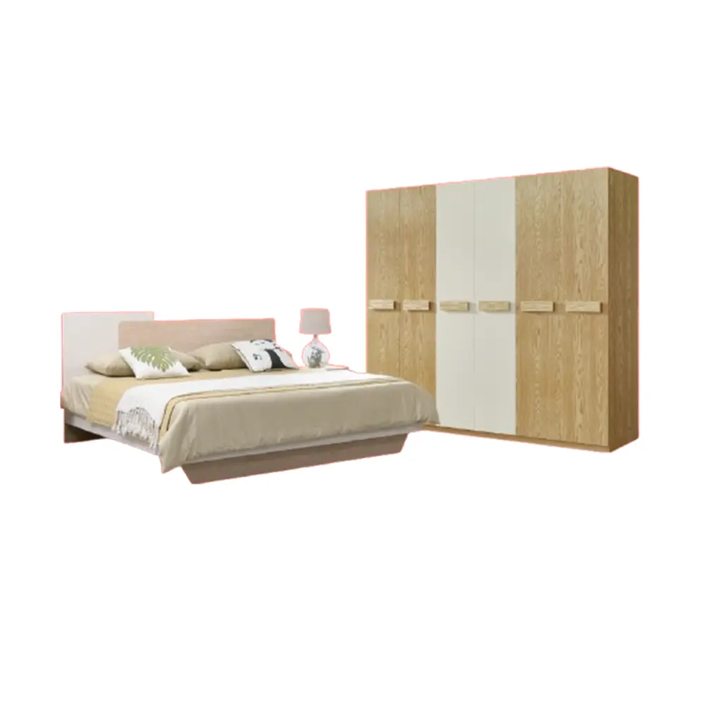 Bedroom Set Essington/Robson: Armoire 6 pts 31522 + Lit 5'0 31523