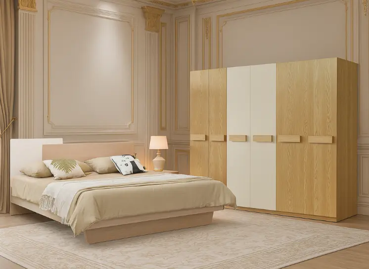 Bedroom Set Essington/Robson: Armoire 6 pts 31522 + Lit 6'0 31523
