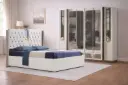 Bedroom Set Zara: Armoire 30802 + Lit 5'0 30809