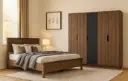 Bedroom Set Quinton: Armoire 5pts 31575 + Lit 6'0 31562