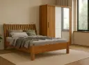 Bedroom Set Vasti/Arezzo: Armoire Sliding 31826 + Lit 6'0 30835