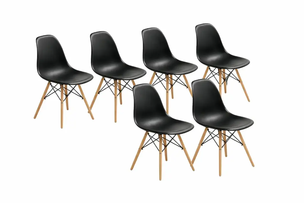 Bundle Offer: 6 Chair Savannah 31721 Black