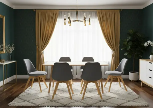 Bundle Offer: 6 Chair Asher 31719 Grey