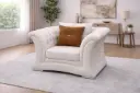 SOFA VERSAILLES 1 SEATER BEIGE CUSHION 2872-B + 1850-R