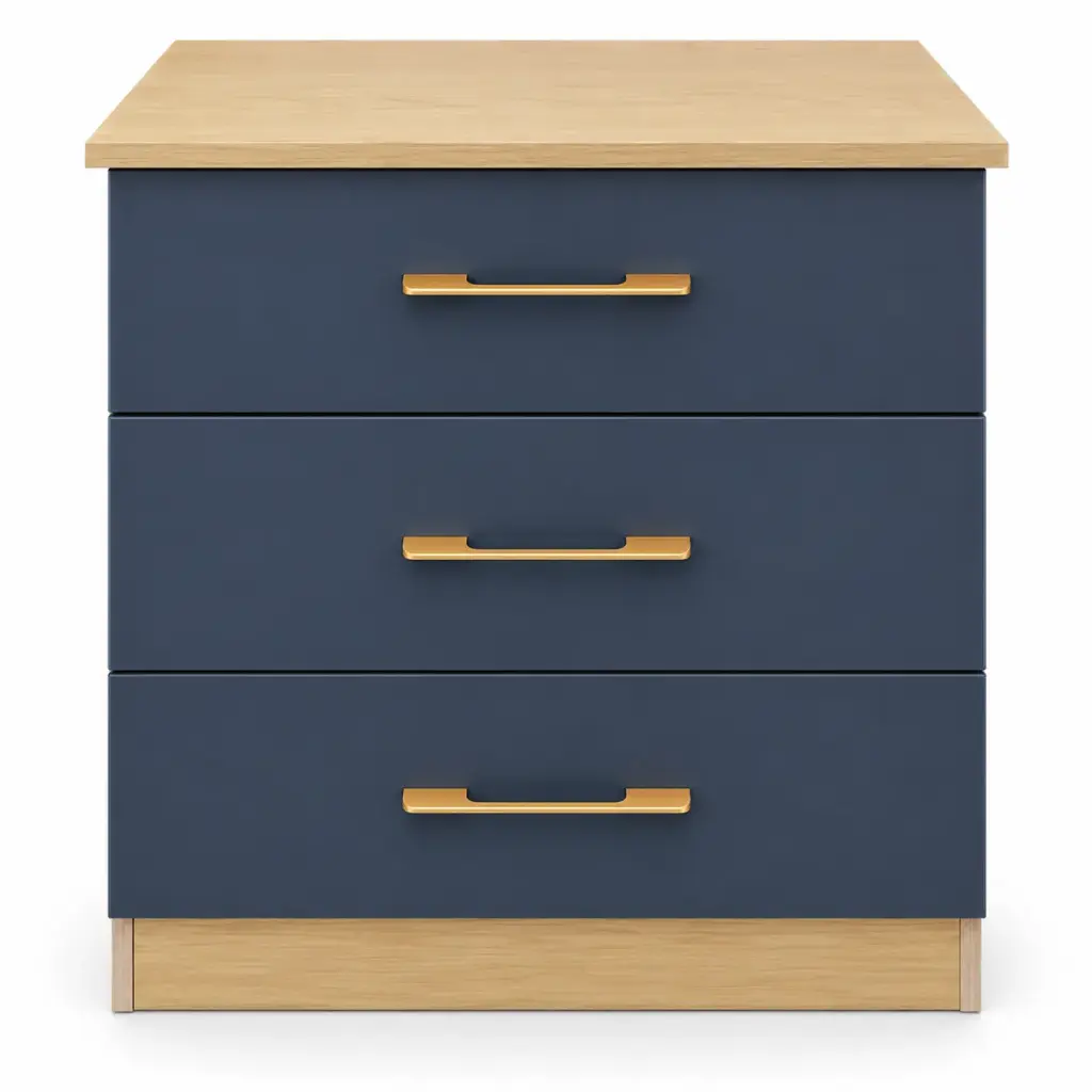 BASE UNIT MINI CHEF 3 DRAWER 600MM (II)