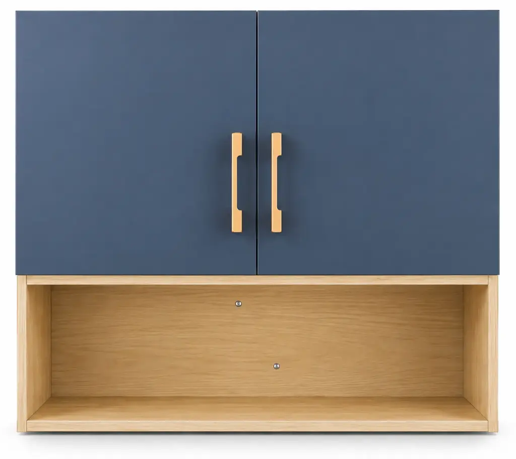 WALL UNIT MINI CHEF 2DOORS 900MM + OPEN BOX(II)