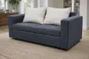 SOFA REDBERRY 2 SEATER GREY (REF C88B-20) + 2 CUSHIONS (ZS2504-03)