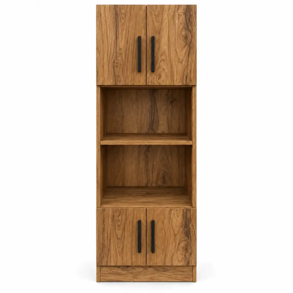 TOWER FANCY 2 DOOR +SHELVES PLYWOOD  