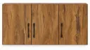 WALL UNIT FANCY 3 DOOR PLYWOOD 