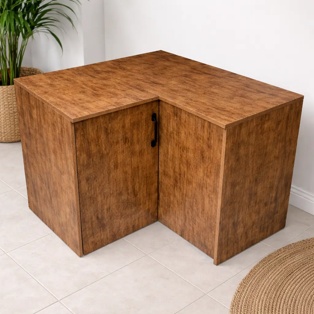 BASE UNIT FANCY CORNER PLYWOOD 