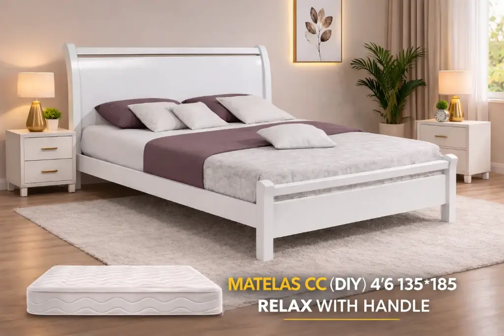 Bundle Offer: Bed Reali 25380+ Matelas CC Relax 15758
